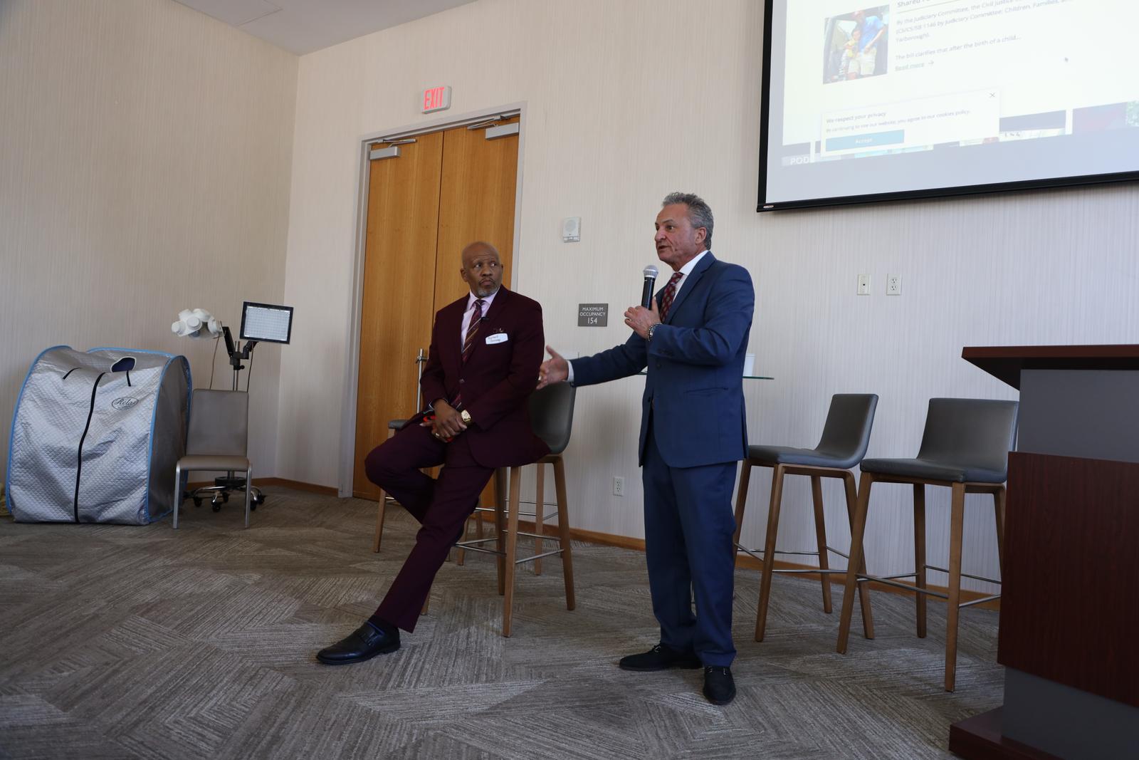 The Room at a past Man on a Mission event