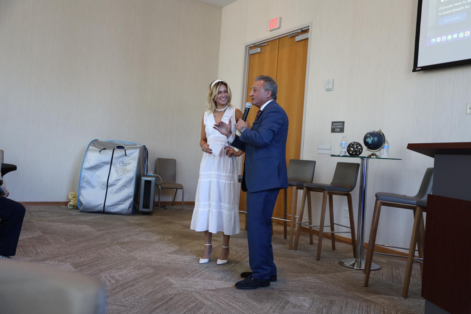 Connections at a past Man on a Mission event